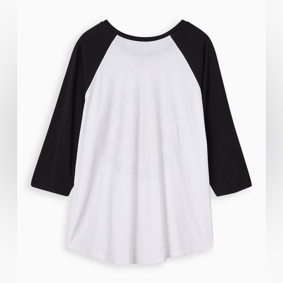 Torrid Red Hot Chili Peppers White Classic Fit Raglan Tee Women’s Plus Size 6x - Picture 2 of 8